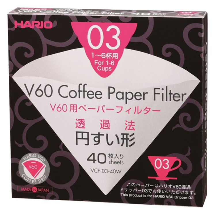 Hario Hario V60 #3 Paper Pourover Coffee Filters
