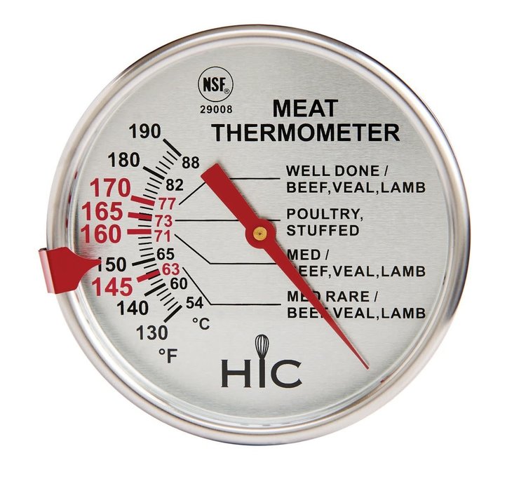 3" Dial Meat Thermometer