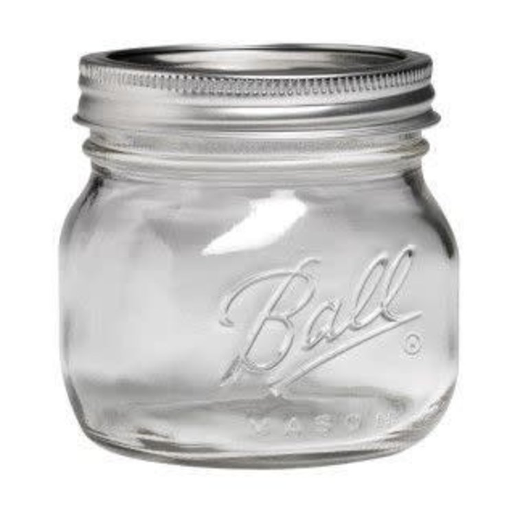 Ball 16 oz Wide Mouth Squat Canning Jar Whisk