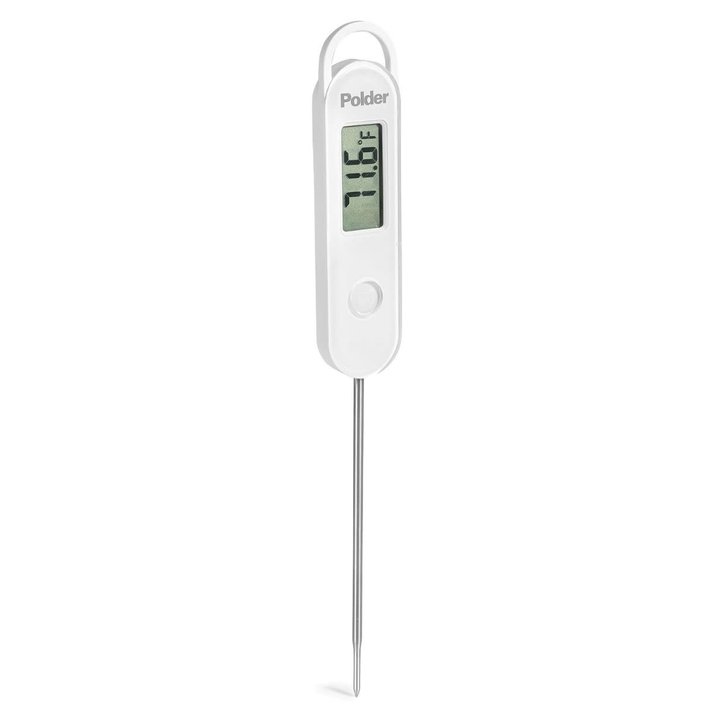 Polder SCAN RITE Digital In-Oven Meat Thermometer with Backlit LCD Display