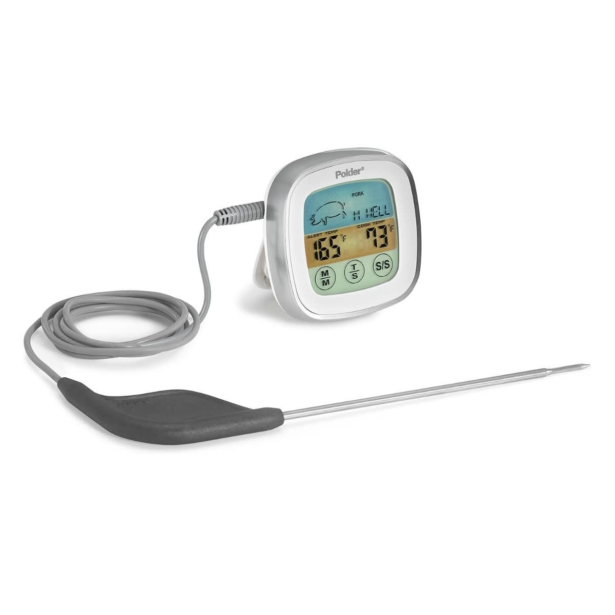 Polder Touch Screen Digital Probe Thermometer - Whisk