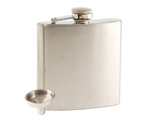 6 oz Stainless Steel Flask