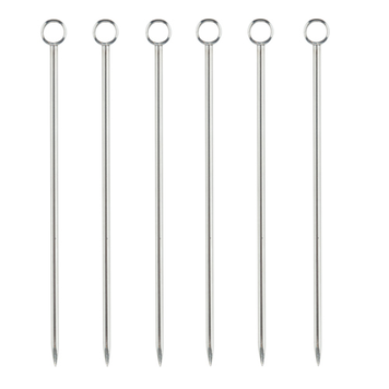 Stainless Steel Cocktail Spears, set of 6