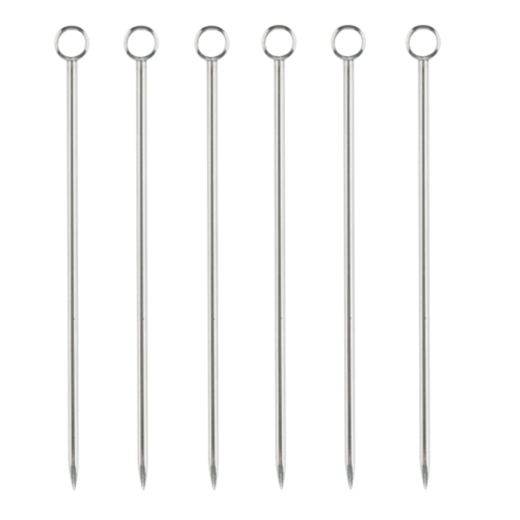 Stainless Steel Cocktail Spears, set of 6