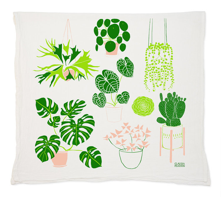 Claudia Pearson Claudia Pearson Bloom Dishtowel