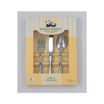 Stainless Steel Kids Flatware, 3 pieces