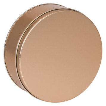 6.5x2" Gold Cookie Tin, 1lb capacity