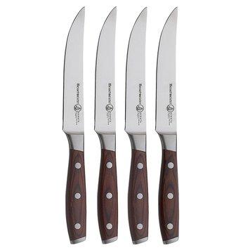 Messermeister Messermeister Steak Knives w/ Pakkawood Handle, Set of 4