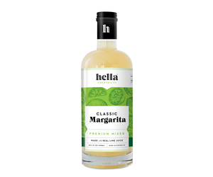 Hella Cocktail Co. Habanero Margarita Mixer - Premium Spicy Margarita Mix With Real Lime Juice