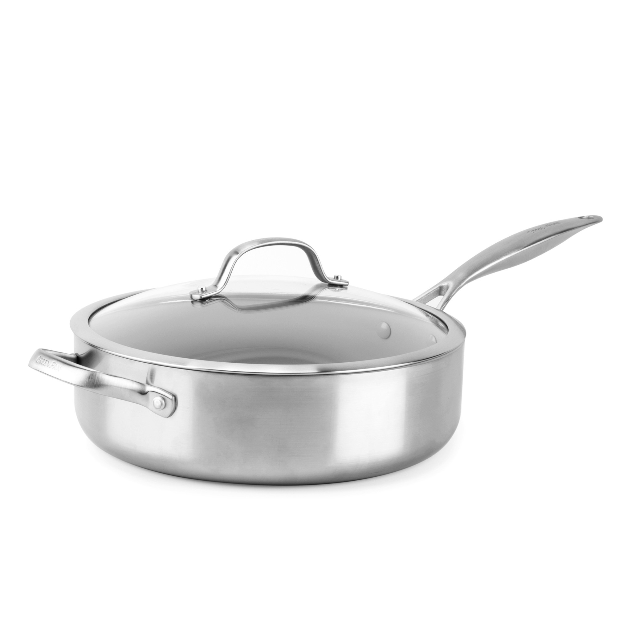 saute pan, 5qt with helper handle & lid Whisk
