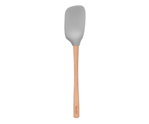 spoonula, silicone & wood handle oyster - Whisk