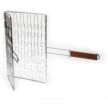 Chrome Flex Grill Basket