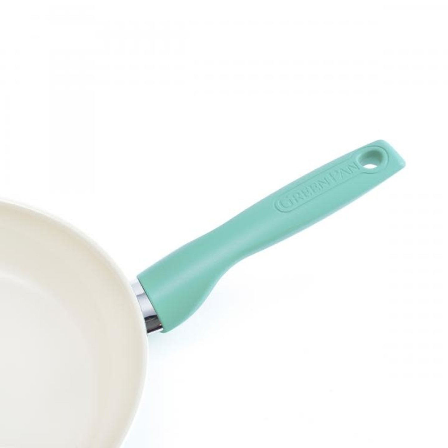 GreenPan Rio Collection Ceramic Nonstick Fry Pan Set - Turquoise