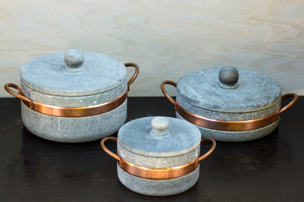 Soapstone cooking pots with a Glass lid – sawn.brazil