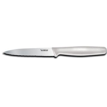 White Serrated Paring Knife