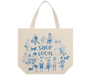 Shop Local, Vote Local Tote Bag