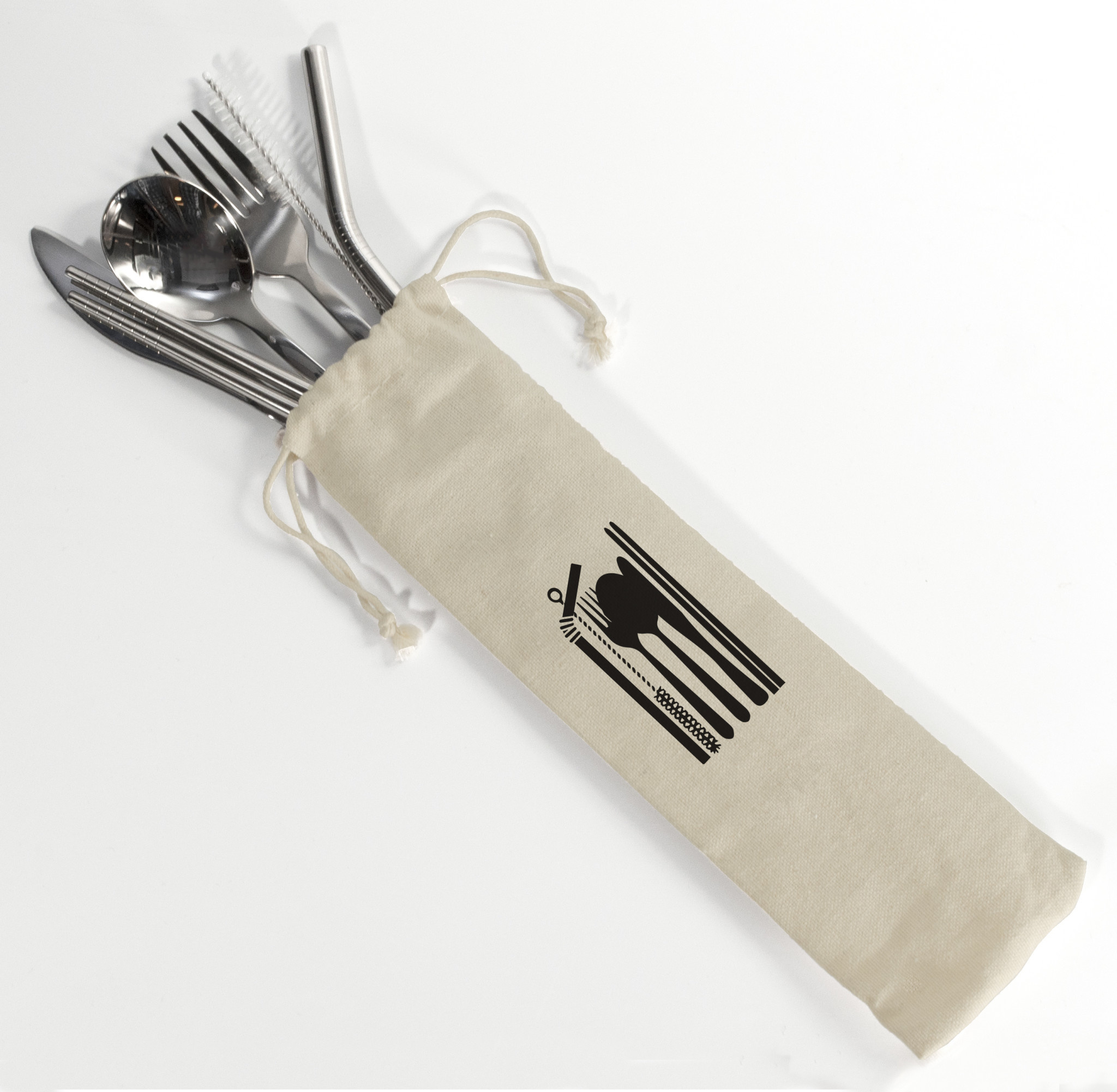 Travel Utensil Set, Portable Traveling, Fork, Spoon, Chopsticks