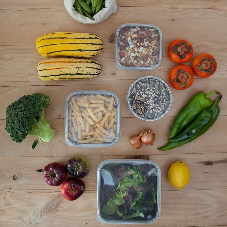 Medium Simple Bento with Silicone Lid