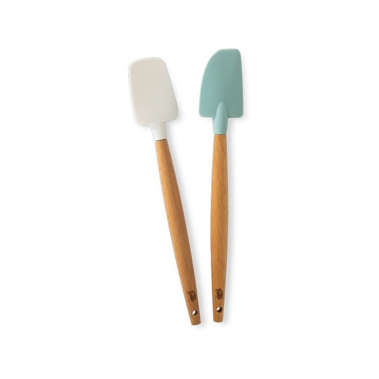 Nordic Ware White & Mint Mini Spatulas, set of 2