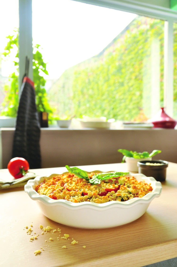 Emile Henry Flour White Pie Dish