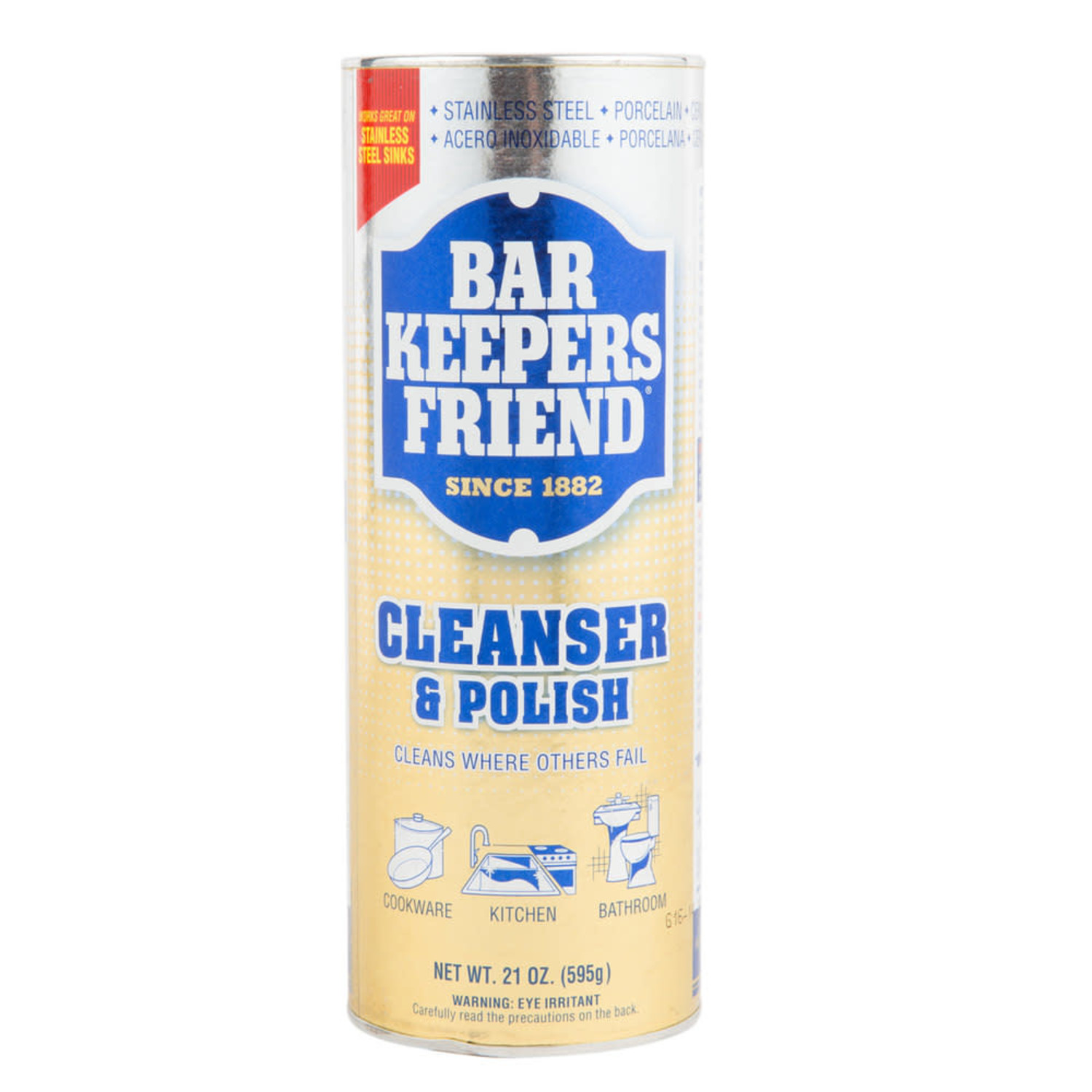 Bar Keepers Friend Powdered Cleanser 21-Ounces (2-Pack) 