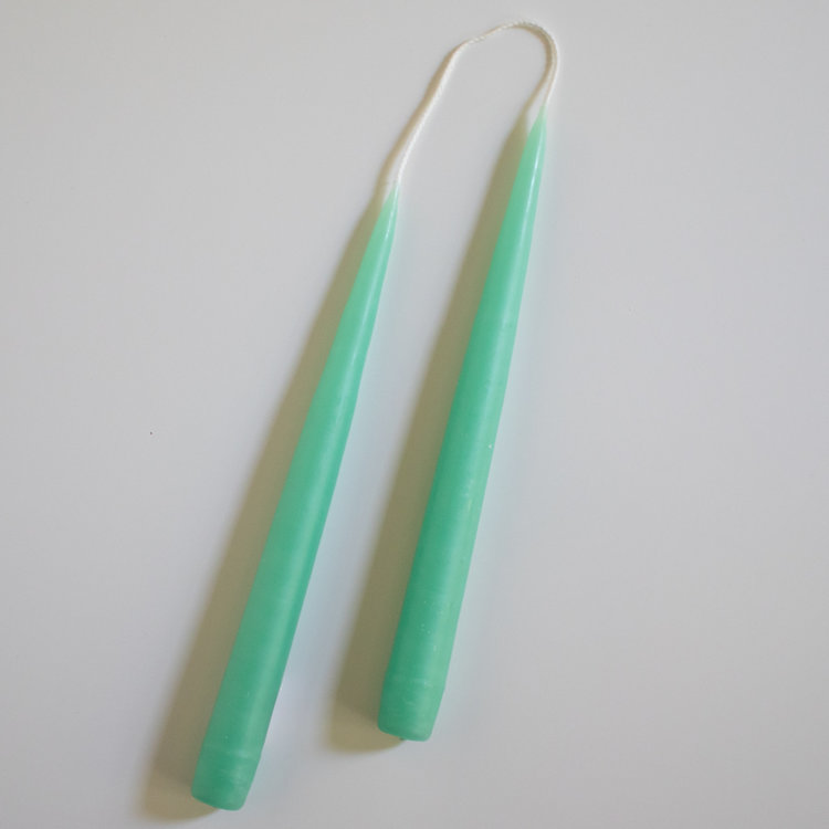 9" Seafoam Candles, set of 2