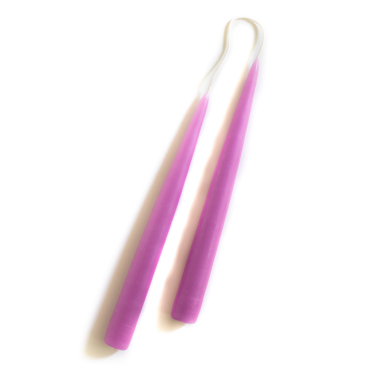 9" Heather Candles, set of 2