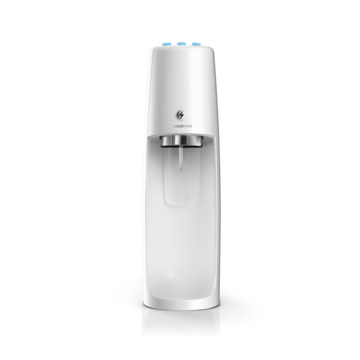 SodaStream 1L Slim Dishwasher Safe Bottles Twin Pack - White