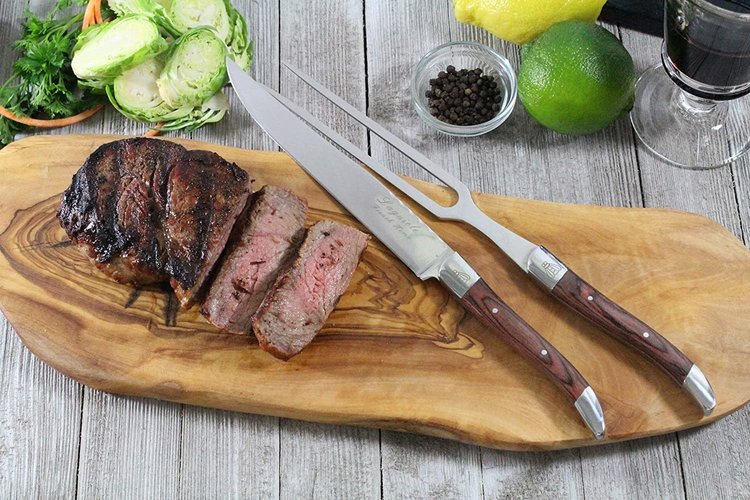 Pakkawood Laguiole Carving Set