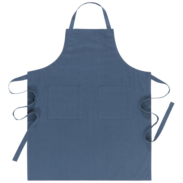 Stonewash Blue Apron