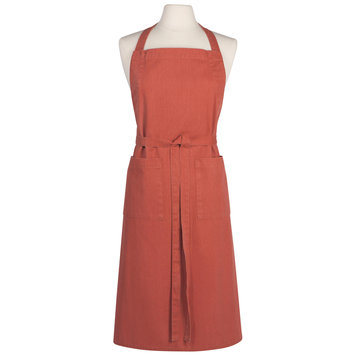 Clay Red Apron