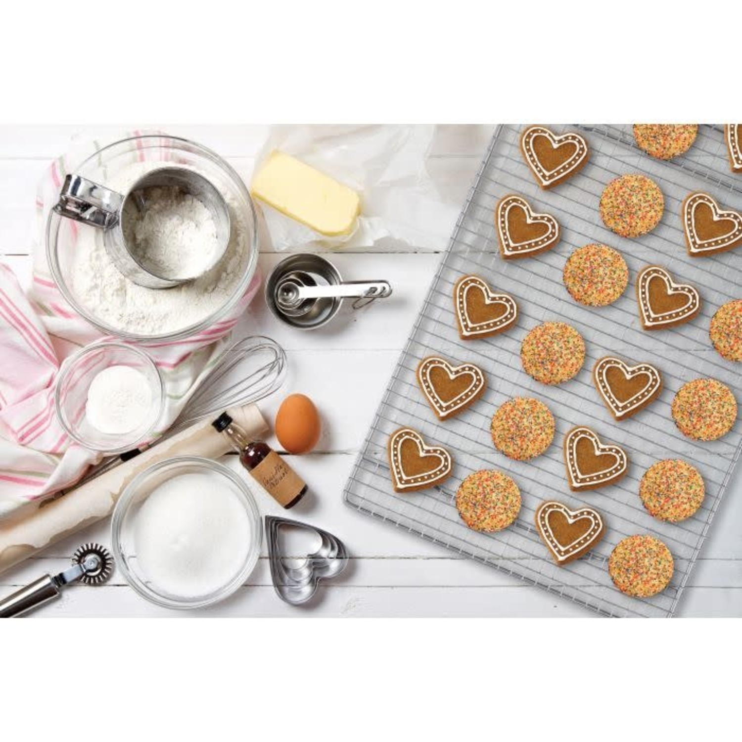 Nordic Ware Copper-Plated Cooling Rack (Set of 2) for Baking and