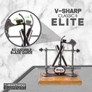 Warthog V-Sharp Classic II Elite Knife Sharpener Steel Frame Black  Powdercoat Finish EC2BK