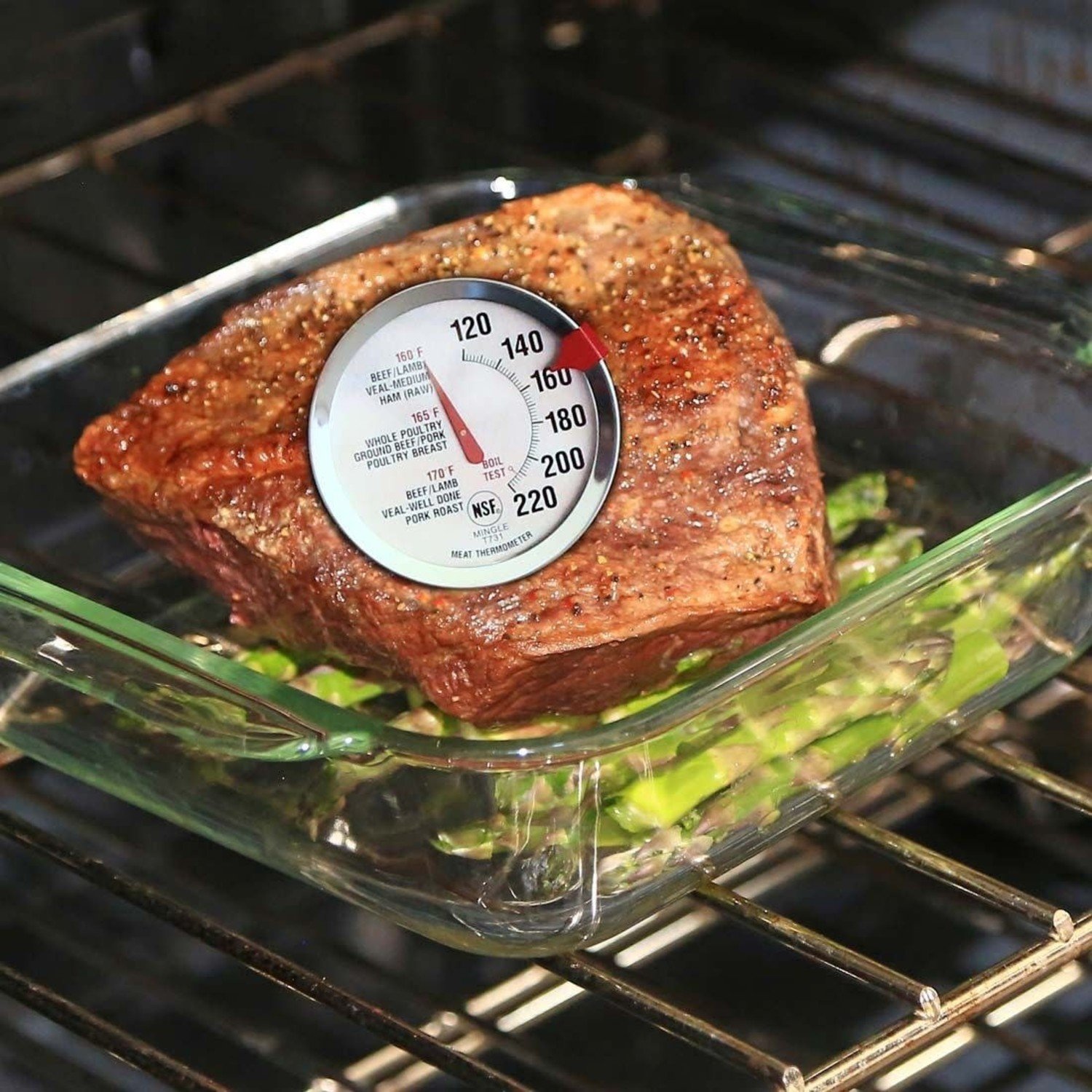 Polder In-Oven Dial Meat Thermometer - Whisk