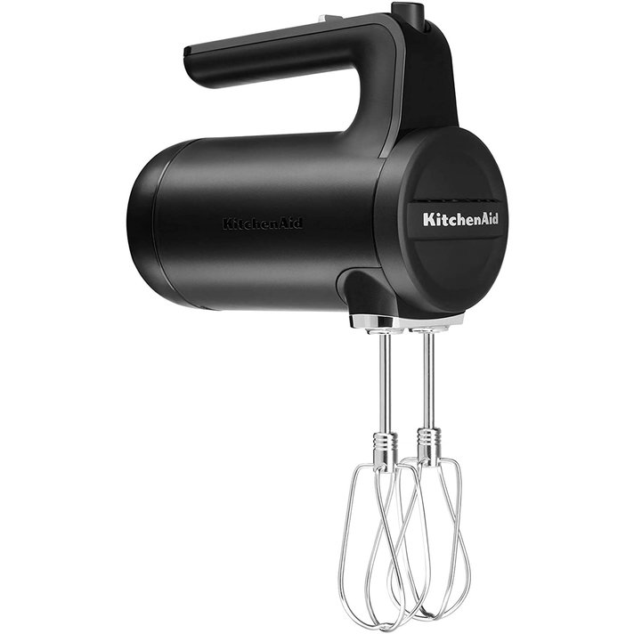 New Kitchenaid KHB200OB 9-speed Handheld Immersion Blender Whisk Beaker  Black