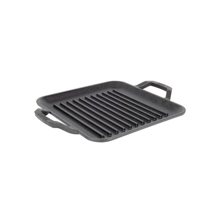 Lodge Cast Iron Square Ribbed Panini Press – Only $13.79! - Common