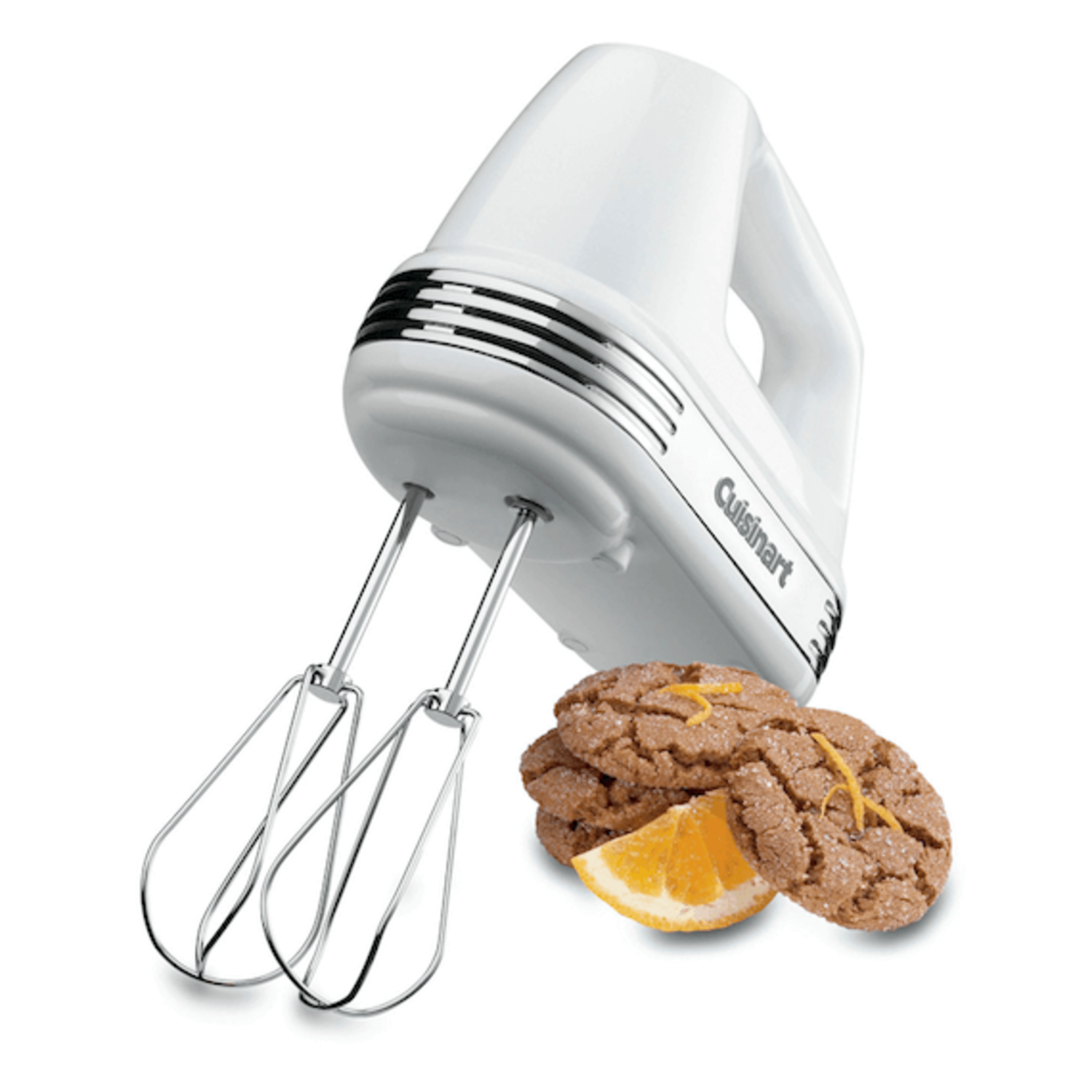 Continental Electric 5 Speed Hand Mixer, White