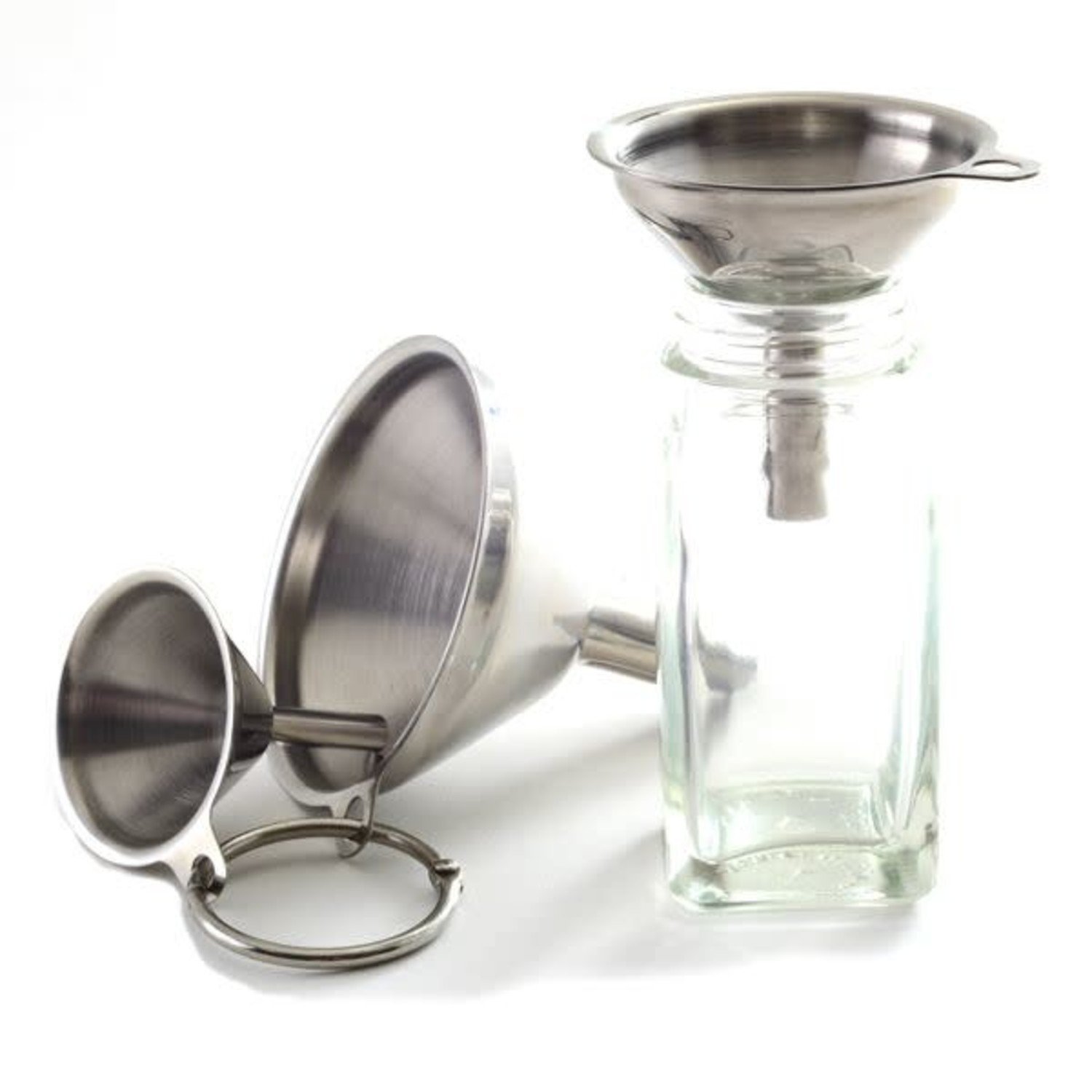 Stainless Steel Funnel Set - The Birch Store