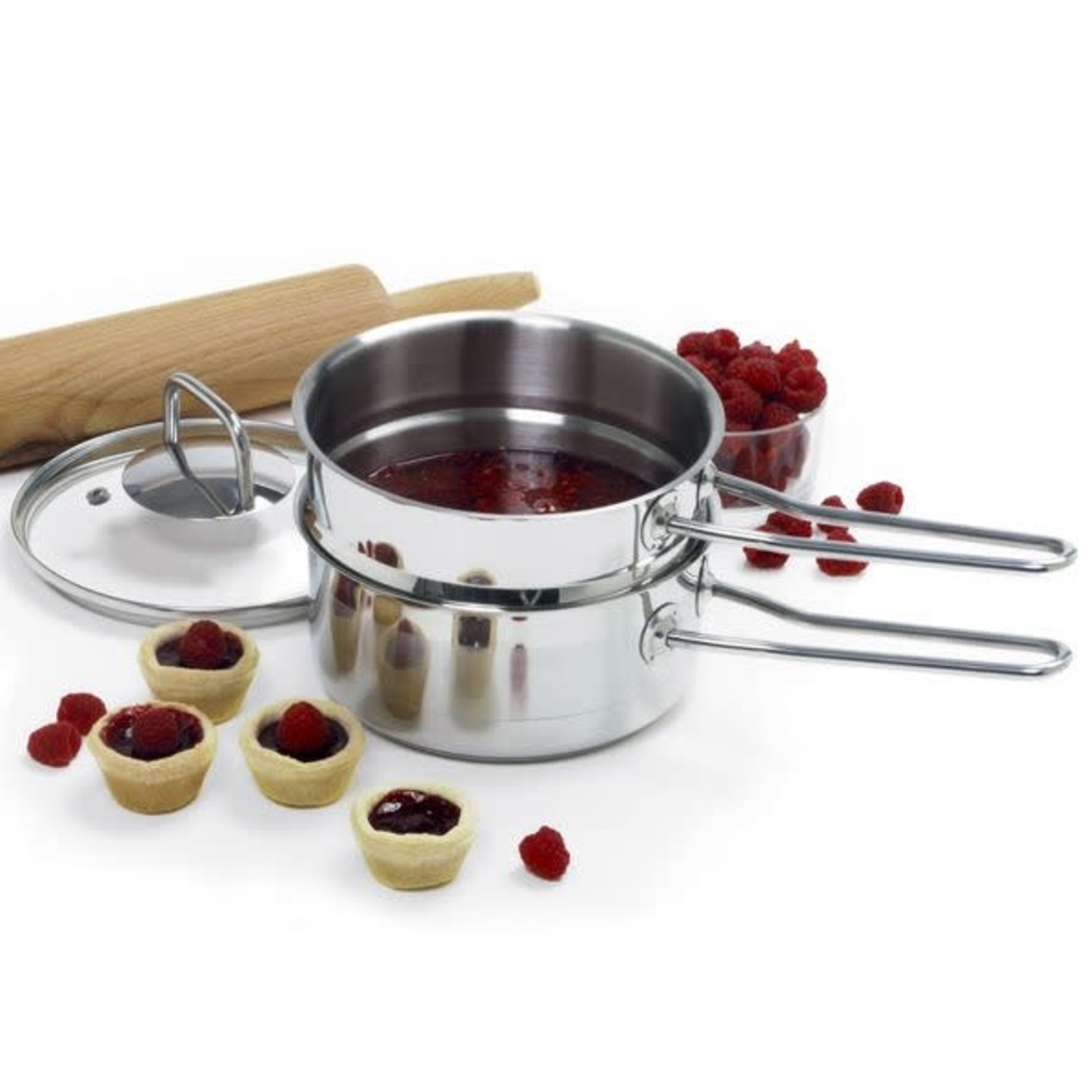 Double Boiler, 1.5 QT, Stainless Steel, Norpro 249