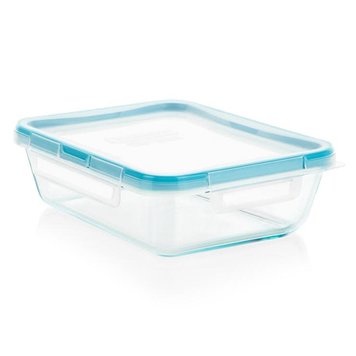 6 cup Rectangular Glass Storage Container