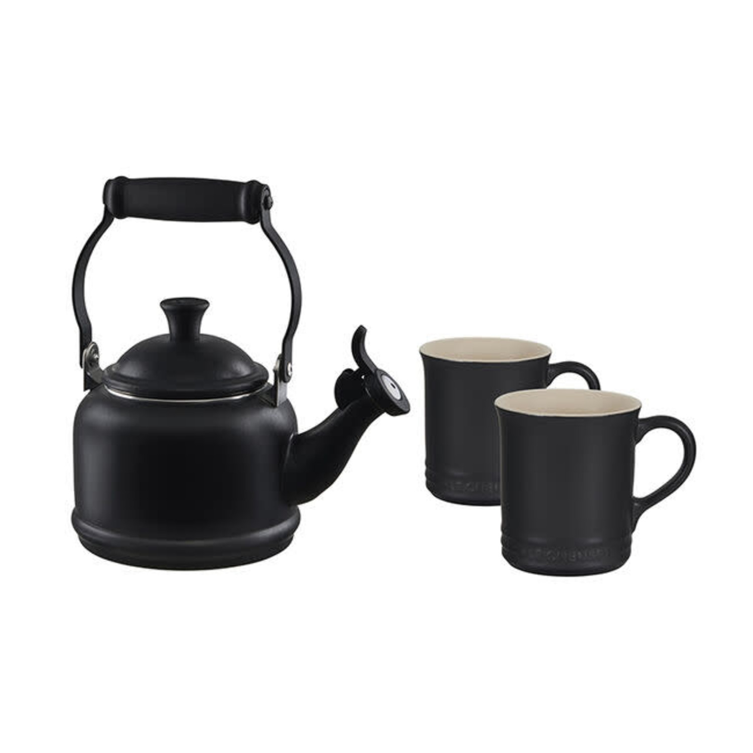 romantisch harpoen Zeker tea kettle, demi licorice & 2 mugs SELL INDIV? - Whisk