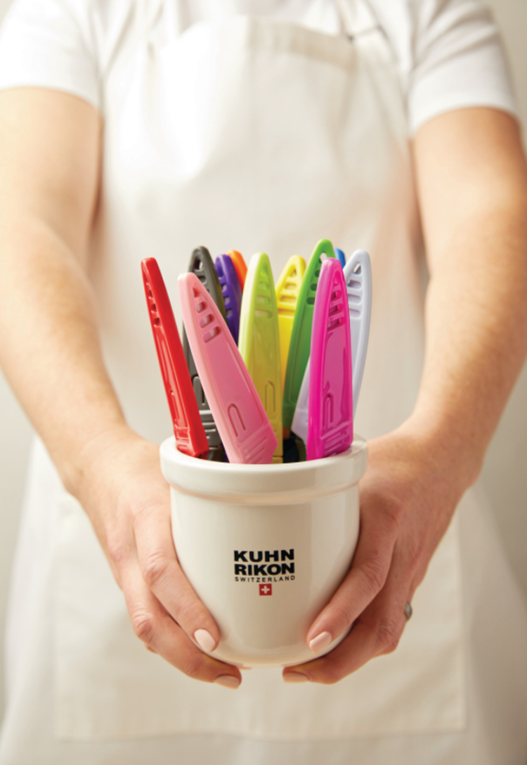 Kuhn Rikon Bubble Gum Pink 4" Paring Knife