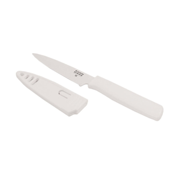 CERAMIC PARING KNIFE - WHITE – puebco