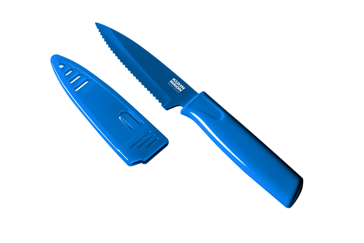 Blueberry Serrated Paring Knife