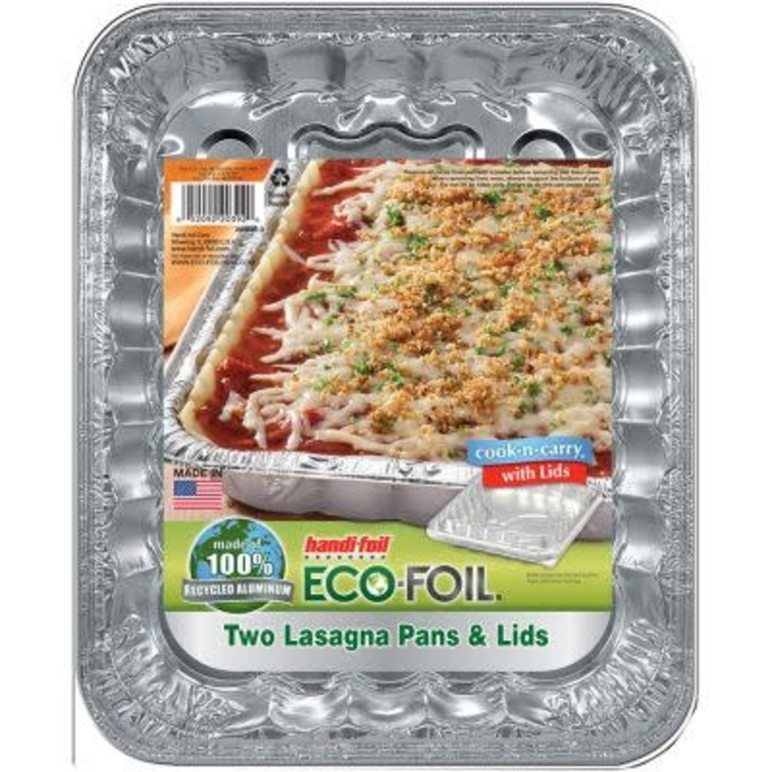 Sale > disposable lasagna pan with lid > in stock