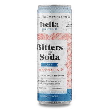 Hella Cocktail Co. 12oz Dry Aromatic Bitters & Soda