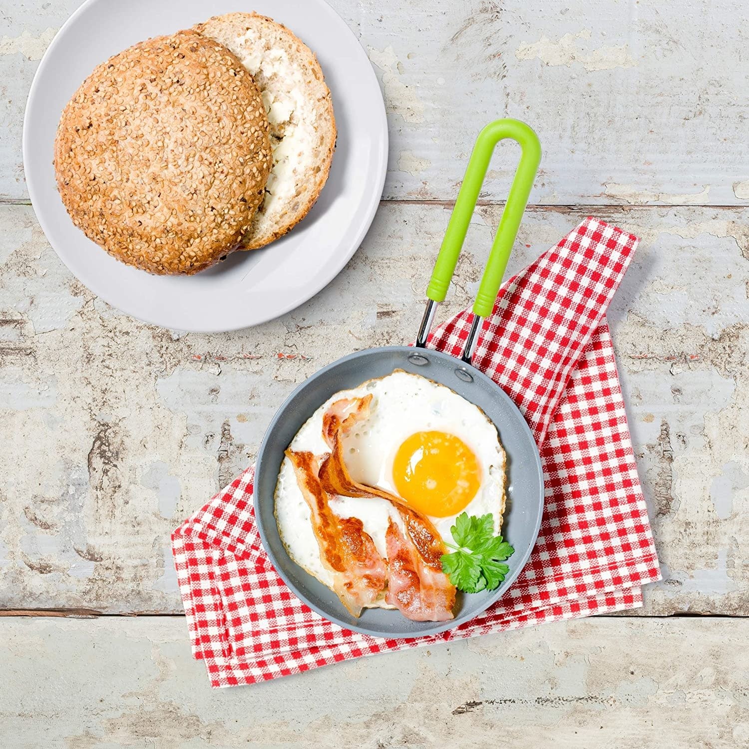 mini frying pan, 5 ceramic - Whisk