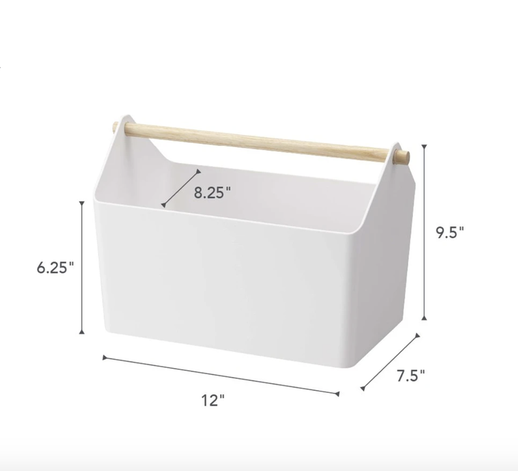 Yamazaki White Storage Box