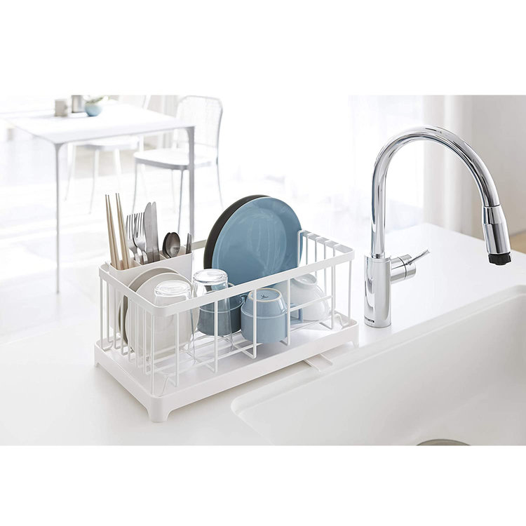 Yamazaki White Wire Dish Rack