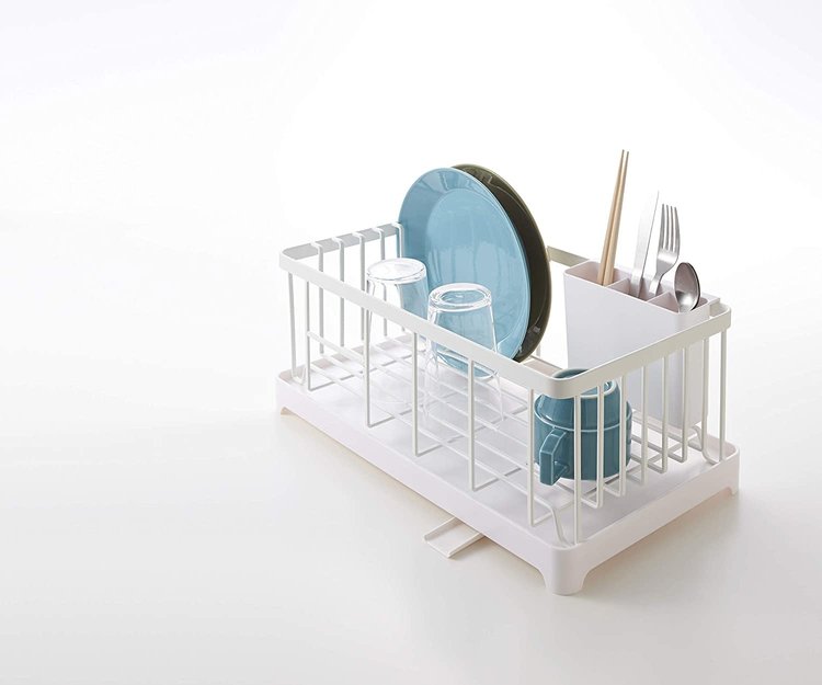 Yamazaki White Wire Dish Rack